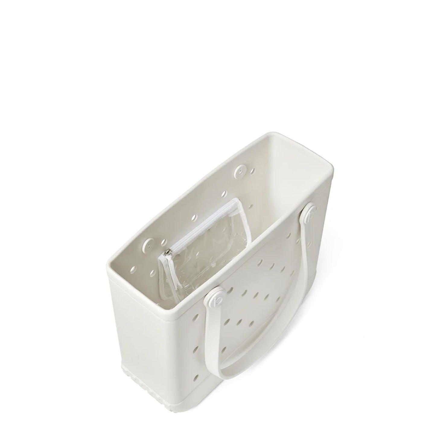 BOGG BAG - Medium Tote - Ice Shimmer - 15in L x 5in W x 12.5in H - Beach, Pool, Boat, Work, Sports - All Purpose EVA - Lightweight, Washable, Durable