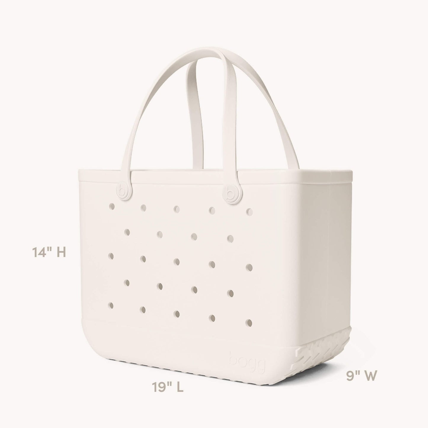 BOGG BAG - Original, Large Tote - Burgundy Baller, White Buttons - 19in L x 9in W x 14in H - Beach, Pool, Boat, Sports - All Purpose EVA - Lightweight, Washable, Durable