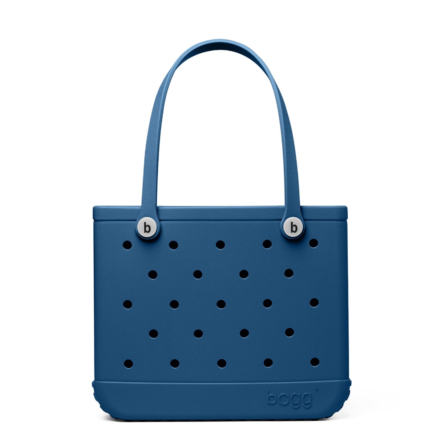 BOGG BAG - Medium Tote - Tail Feathers Peacock, White Buttons - 15in L x 5in W x 12.5in H - Beach, Pool, Boat, Work, Sports - All Purpose EVA - Lightweight, Washable, Durable