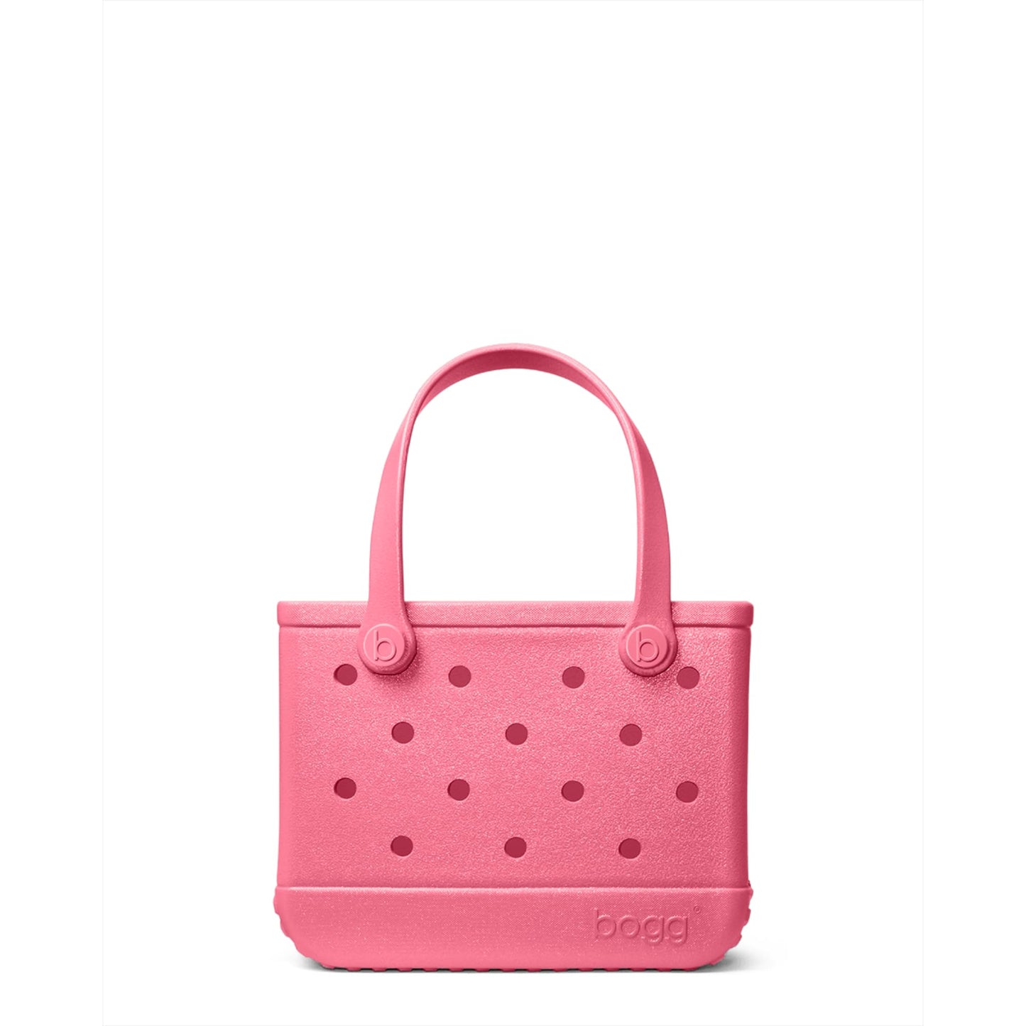 BOGG BAG - Bitty, Small Tote - Watermelon Shimmer - 11in L x 4.5in W x 8.5in H - Beach, Pool, Boat, Work, Sports - All Purpose EVA - Lightweight, Washable, Durable