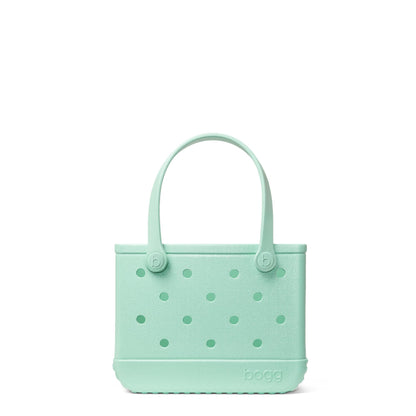 BOGG BAG - Bitty, Small Tote - Sea(foam) Shimmer - 11in L x 4.5in W x 8.5in H - Beach, Pool, Boat, Work, Sports - All Purpose EVA - Lightweight, Washable, Durable