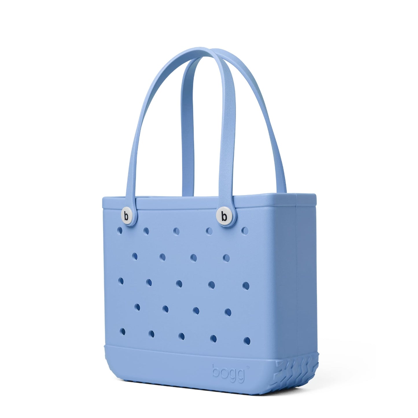 BOGG BAG - Medium Tote Bag - Carolina on My Mind, White Buttons - 15in L x 5in W x 12.5in H - Lightweight, Washable, Durable - All Purpose EVA - for Beach, Pool, Boat, Work, Sports