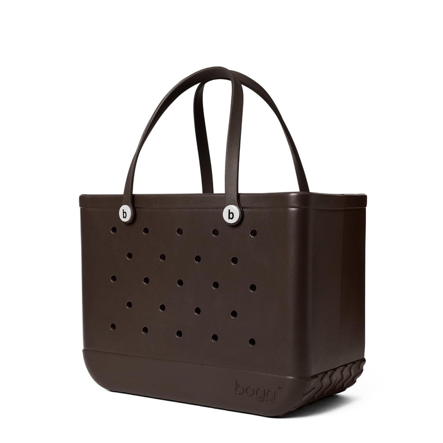 BOGG BAG - Original, Extra Large Tote Bag - Espresso Yo'self - 19in L x 9in W x 14in H - Lightweight, Washable, Durable - All Purpose EVA - for Beach, Pool, Boat, Work, Sports