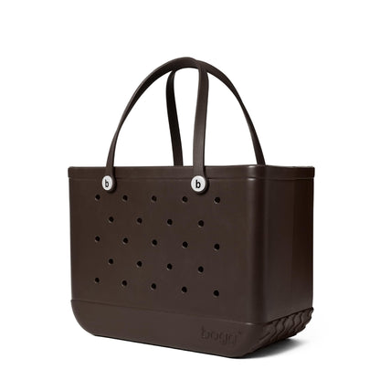 BOGG BAG - Original, Extra Large Tote Bag - Espresso Yo'self - 19in L x 9in W x 14in H - Lightweight, Washable, Durable - All Purpose EVA - for Beach, Pool, Boat, Work, Sports