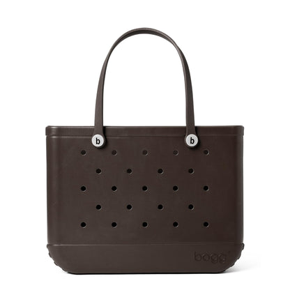 BOGG BAG - Original, Extra Large Tote Bag - Espresso Yo'self - 19in L x 9in W x 14in H - Lightweight, Washable, Durable - All Purpose EVA - for Beach, Pool, Boat, Work, Sports