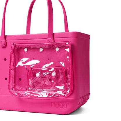 BOGG BAG - Original, Large Tote - Haute Pink - 19in L x 9in W x 14in H - Beach, Pool, Boat, Sports - All Purpose EVA - Lightweight, Washable, Durable