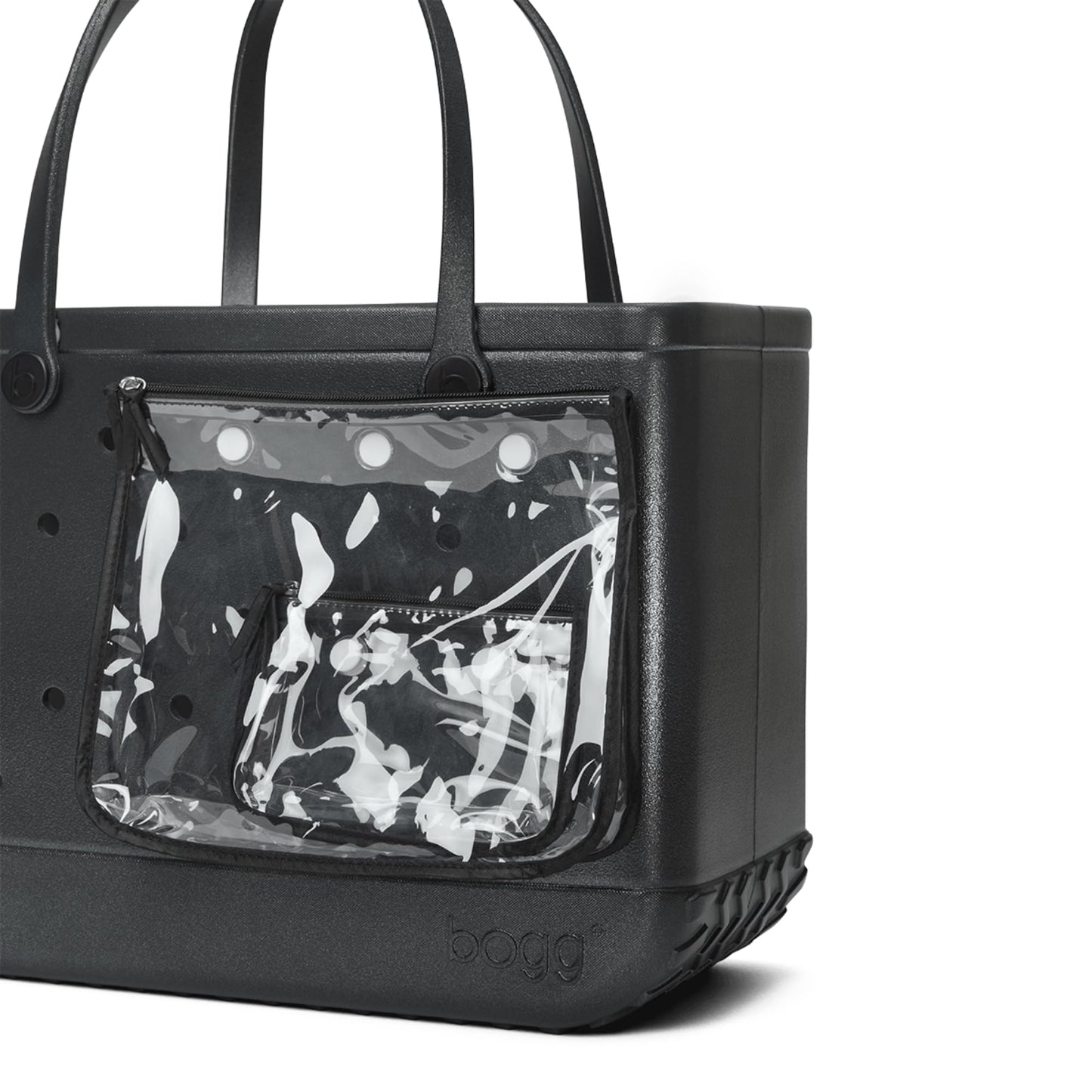 BOGG BAG - Original, Large Tote - Midnight Shimmer - 19in L x 9in W x 14in H - Beach, Pool, Boat, Sports - All Purpose EVA - Lightweight, Washable, Durable