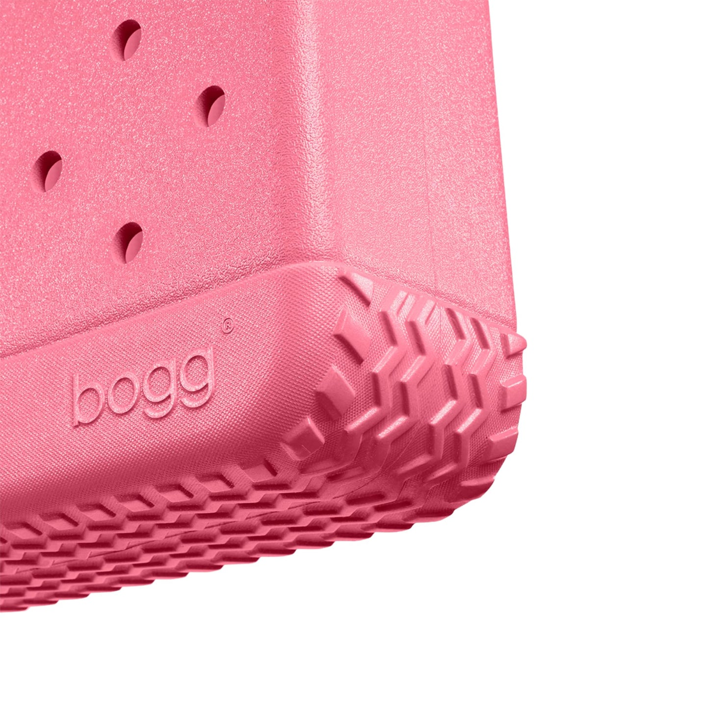 BOGG BAG - Bitty, Small Tote - Watermelon Shimmer - 11in L x 4.5in W x 8.5in H - Beach, Pool, Boat, Work, Sports - All Purpose EVA - Lightweight, Washable, Durable